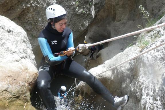 Canyoning - Riou of Moustiers-Sainte-Marie