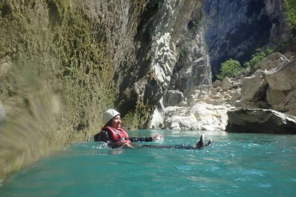 Aquatic hike - Cabrielle