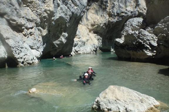 Aquatic hike - Couloir Samson
